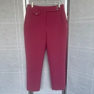 NWOT Veronica Beard Mauve Renzo Pants sz 10